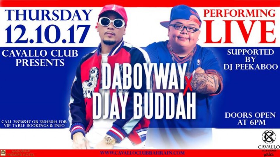 DaBoy Way & DJAY Buddah Live at Cavallo