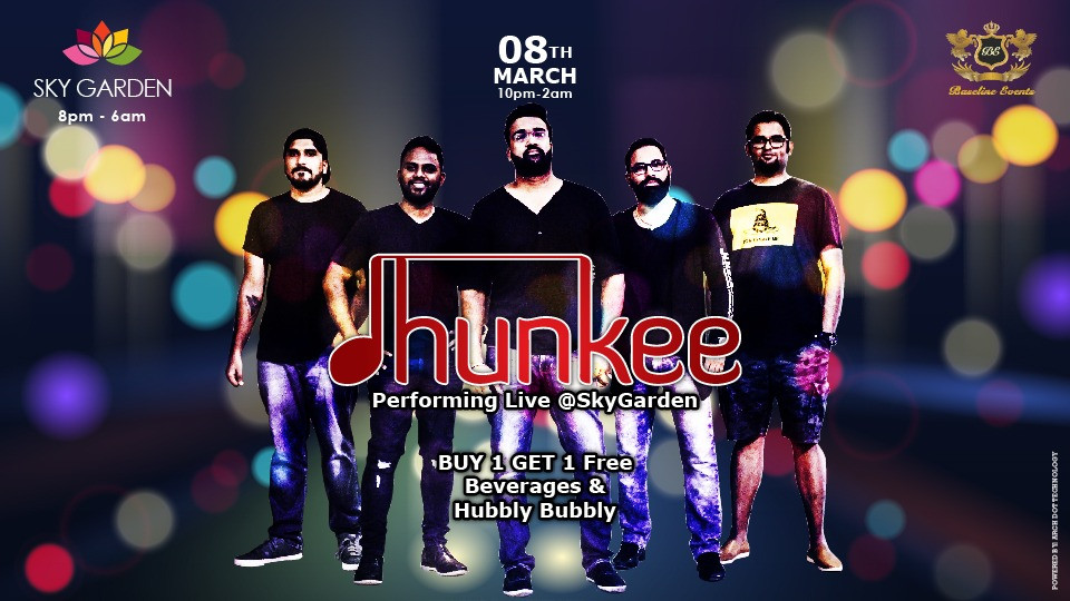 Dhunkee Band Live at Sky Garden Dubai Dhunkee Band Live at Sky Garden Dubai