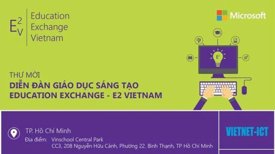 Diễn đàn Giáo dục Sáng tạo Việt Nam - E2