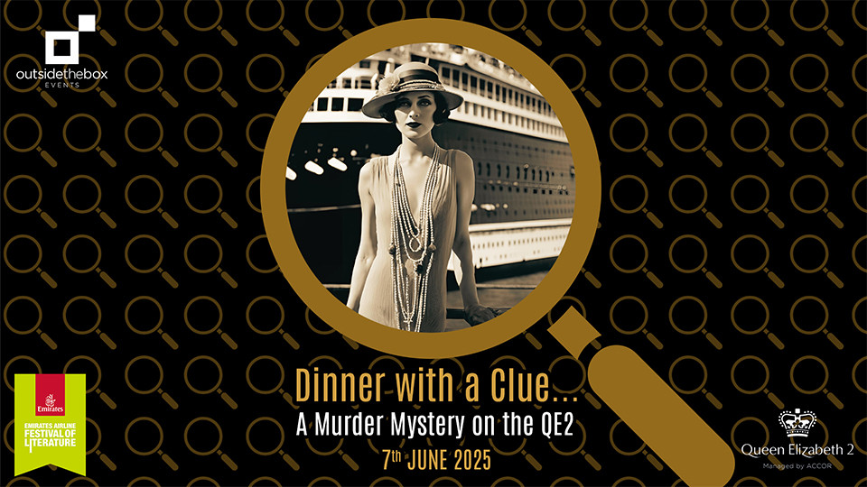 تذاكر عشاء مع دليل - لغز جريمة قتل غامضة على متن سفينة الملكة اليزابيث 2 في دبي