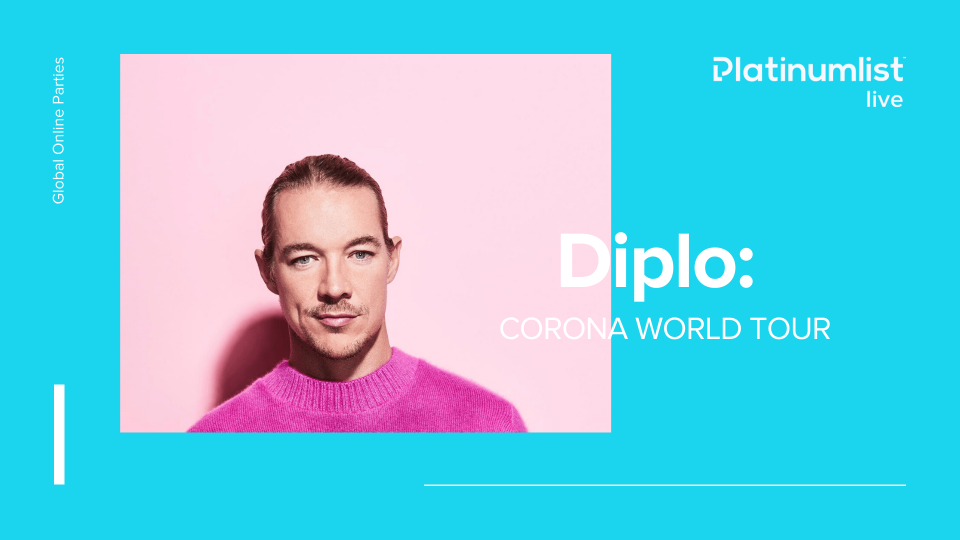 Diplo: Corona World Tour | 2 Apr | LIVE, 7PM PST Diplo: Corona World Tour | 2 Apr | LIVE, 7PM PST