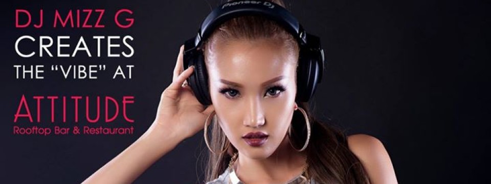 DJ MIZZ G creates the “vibe” at Attitude