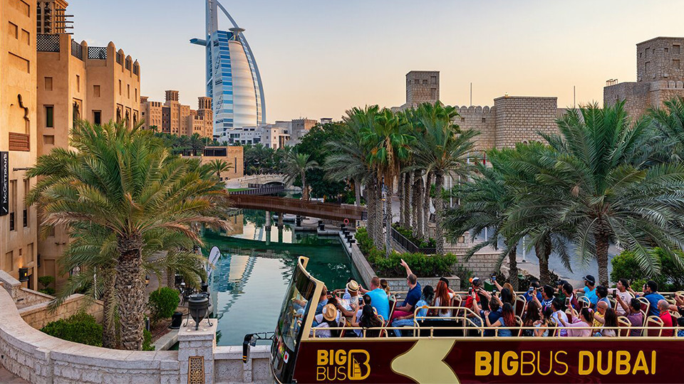 Dubai Hop On Hop Off Tour by Big Bus Tours