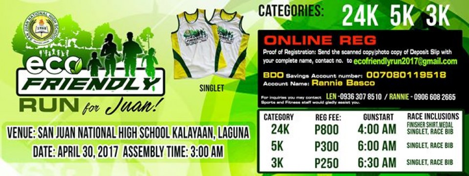 Eco Friendly Run 2017