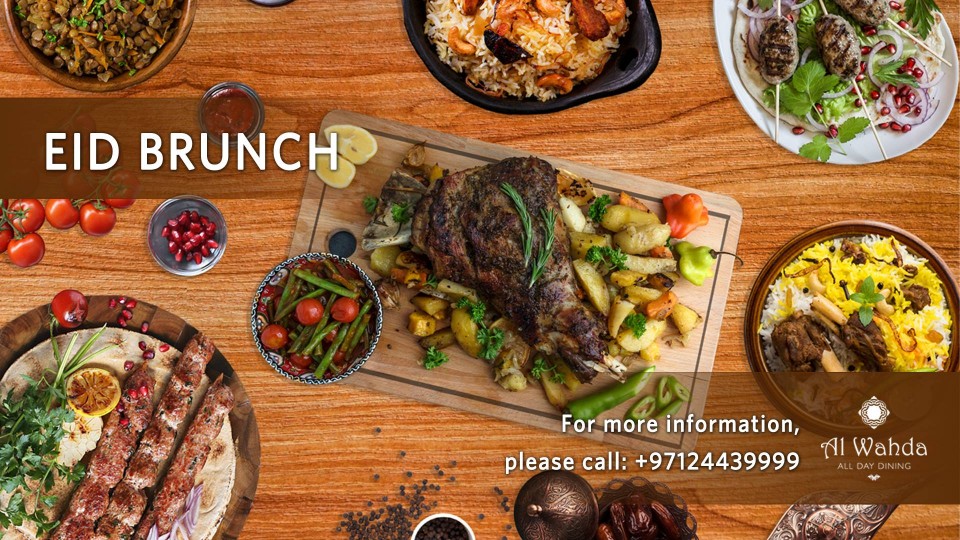 Eid Brunch at Al Wahda All Day Dining Eid Brunch at Al Wahda All Day Dining