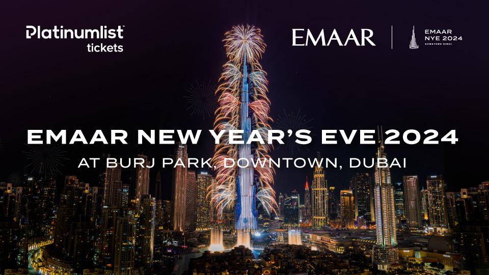 Emaar New Year's Eve 2024 at Burj Park, Downtown