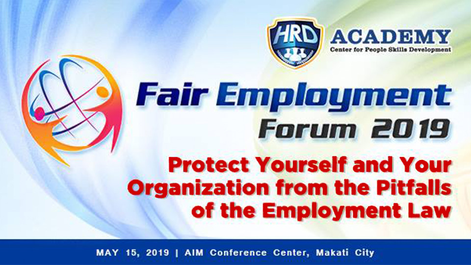 Fair Employment Forum 2019