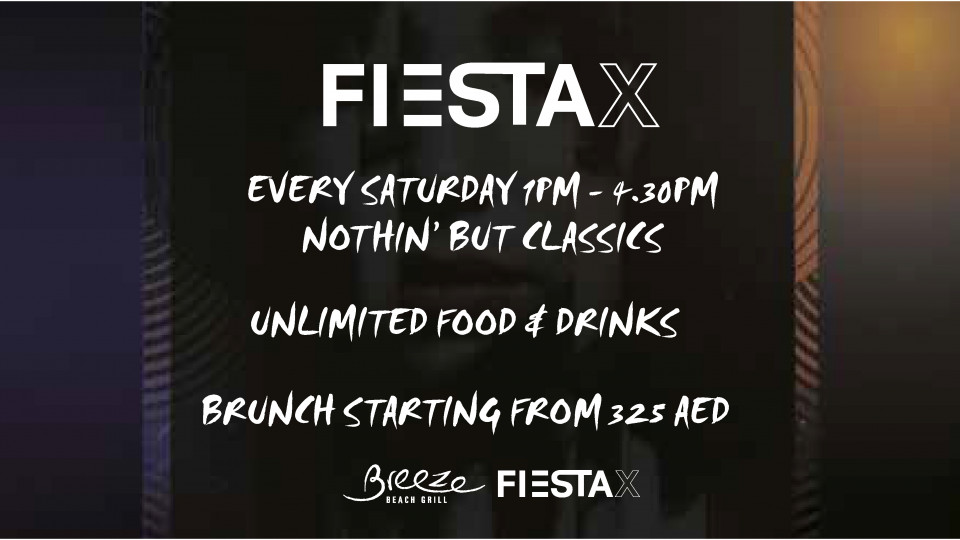 FIESTA X BRUNCH AT BREEZE BEACH GRILL FIESTA X BRUNCH AT BREEZE BEACH GRILL