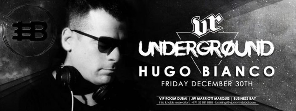 Fri 30th Dec | VRUnderGround With Hugo Bianco