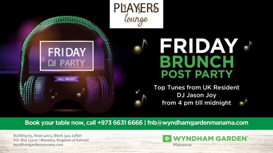 Friday Brunch Post Party