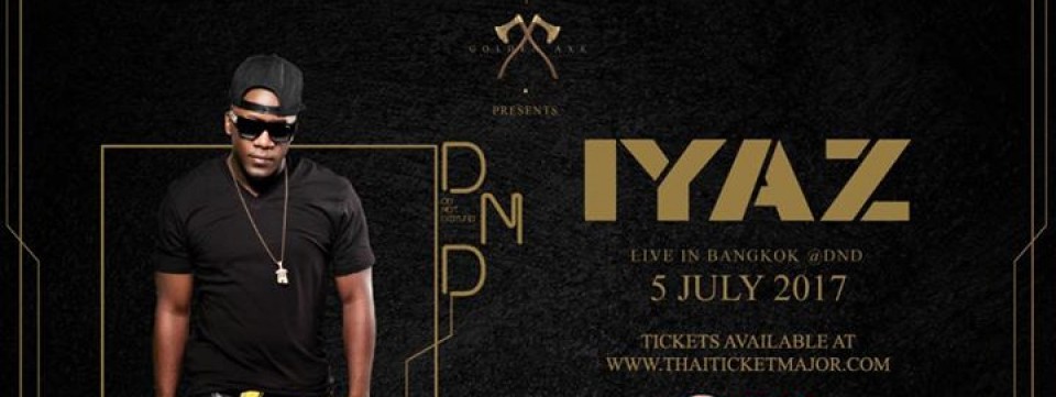 Golden Axe Presents "Iyaz live in Bangkok"