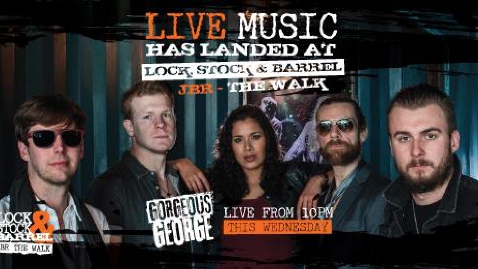 Gorgeous George LIVE at LSB JBR - The Walk