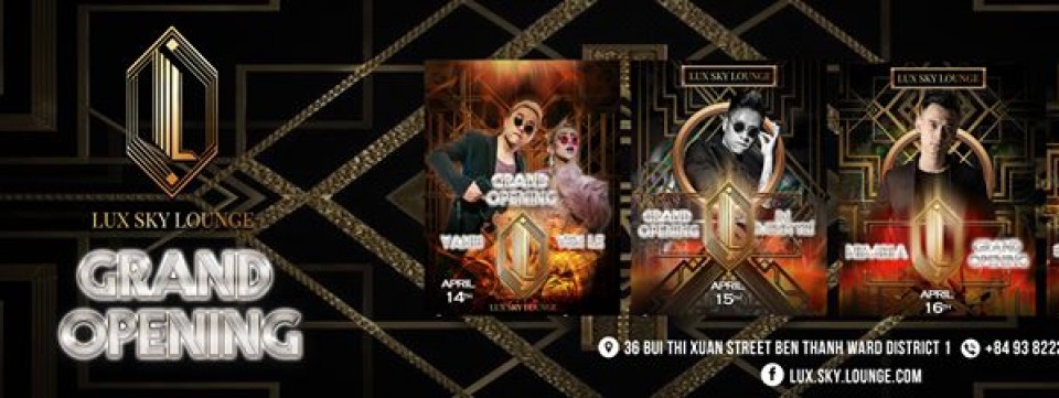 Grand Opening LUX Sky Lounge