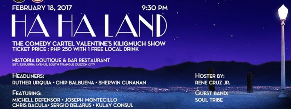 HA HA LAND : The Comedy Cartel Valentine's Kiligmuch Show