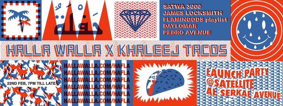 HALLA WALLA X KHALEEJ TACOS HALLA WALLA X KHALEEJ TACOS