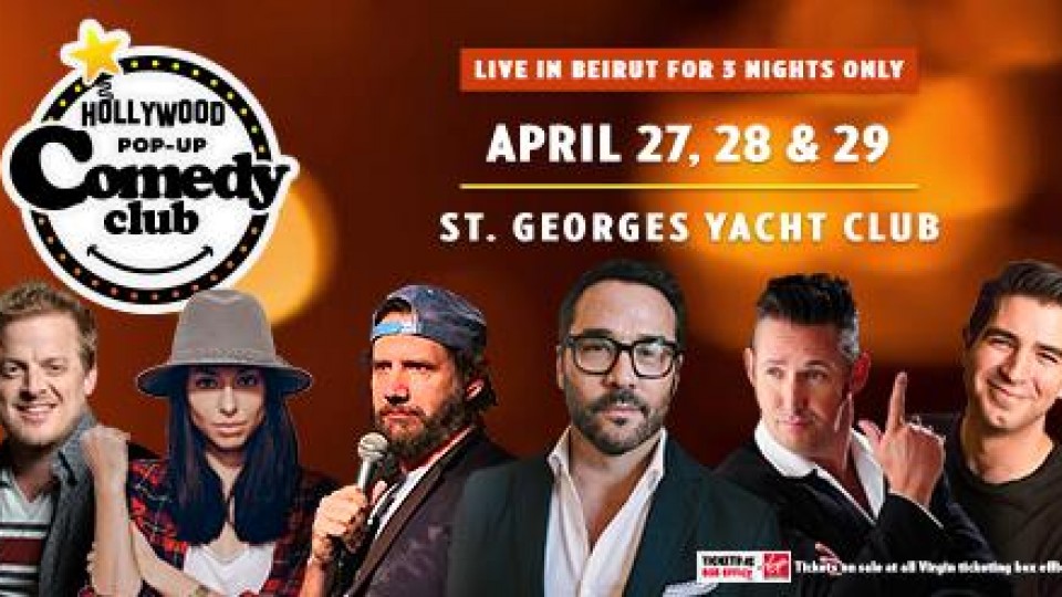 Hollywood Pop Up Comedy Club - Beirut Edition