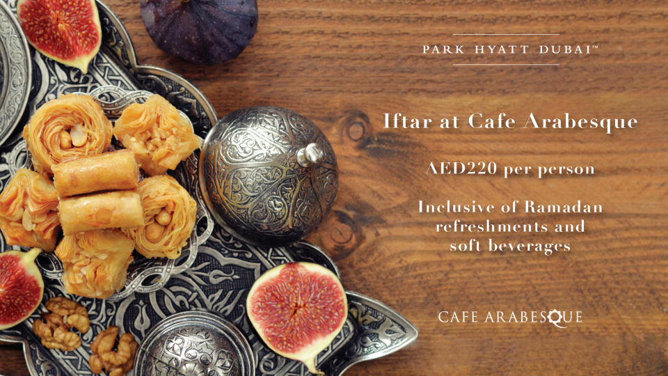 Iftar at Cafe Arabesque Iftar at Cafe Arabesque