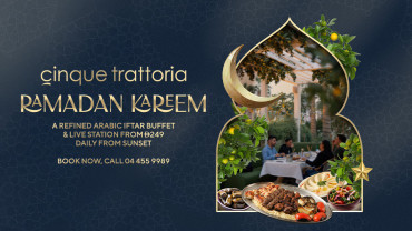 Iftar at Cinque Trattoria