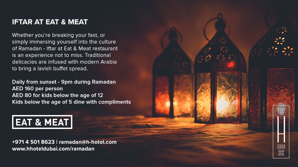 Iftar at Eat & Meat