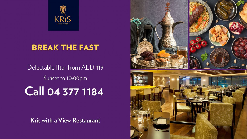 Iftar at Kris with a View Restaurant