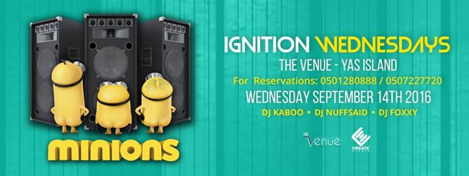 Ignition Wednesdays Minions Night at The Venue