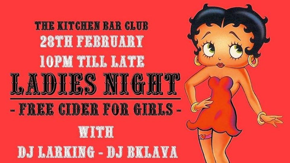 Ladies Night on Wednesday