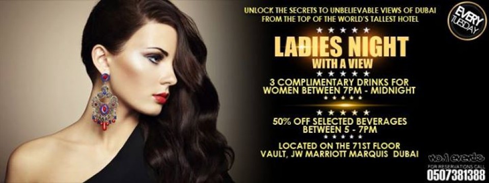 Ladies Night - Top Of The World's Tallest Hotel