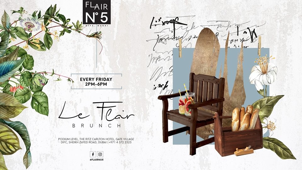 Le Flair Brunch - Every Friday in DIFC