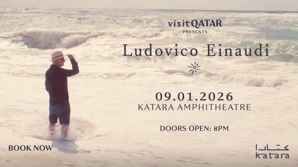 Ludovico Einaudi live in Qatar