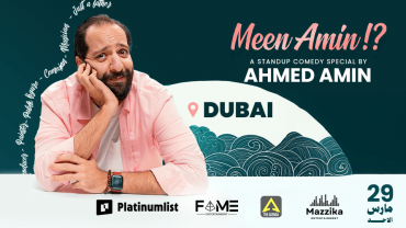 Meen Amin by Ahmed Amin Live at The Agenda, Dubai Meen Amin by Ahmed Amin Live at The Agenda, Dubai