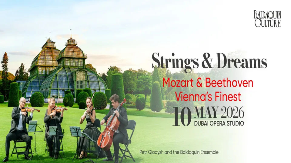 Mozart & Beethoven. Strings & Dreams - Virtuoso Sunday Series at Dubai Opera Studio