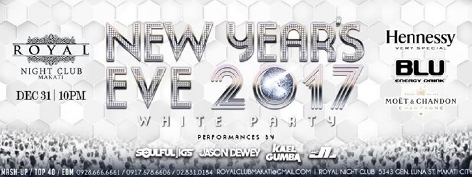 New Year's EVE 2017 White party
