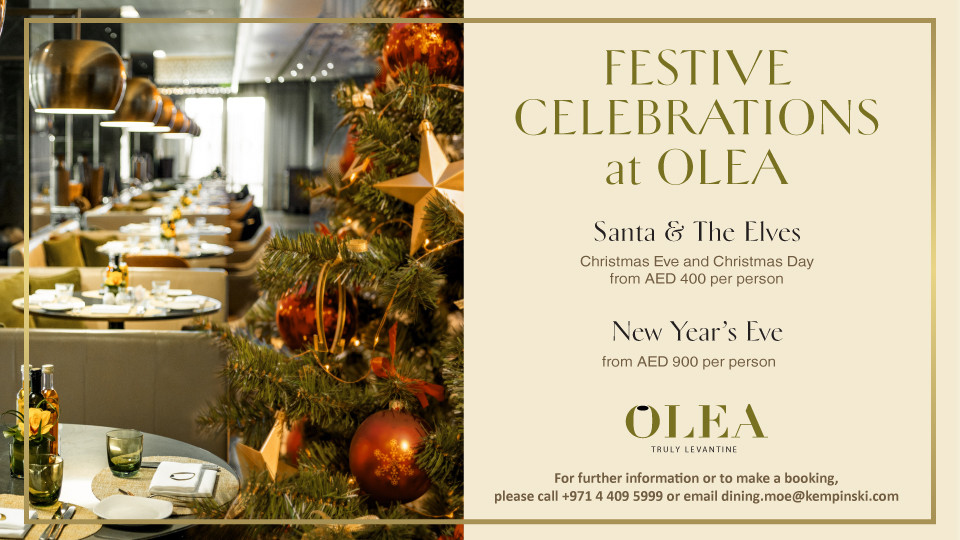 New Year's Eve at OLEA New Year's Eve at OLEA