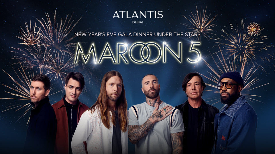 New Year’s Eve Gala Dinner Under The Stars Featuring Maroon 5 In Dubai
