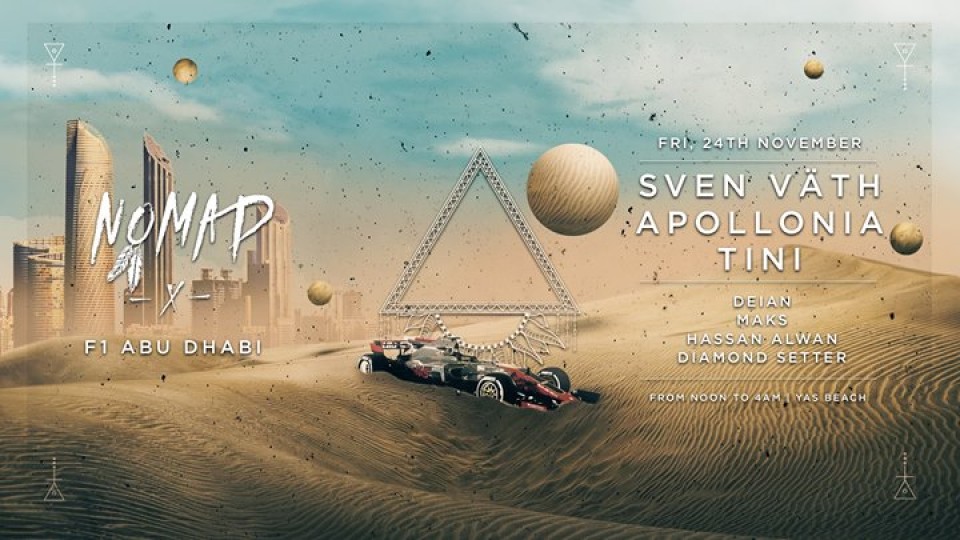 NOMAD x Sven Vath x Apollonia X TINI NOMAD x Sven Vath x Apollonia X TINI