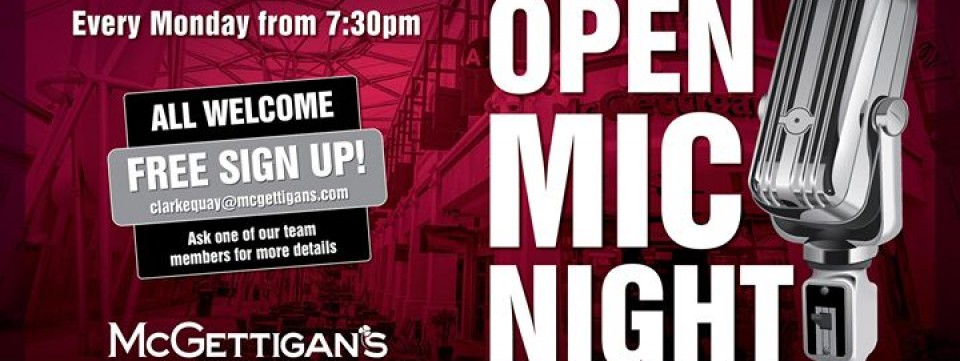 Open Mic Night at McGettigan's