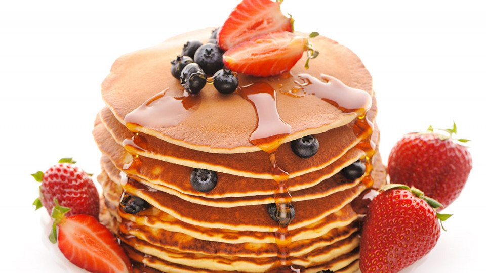 Pancake Indulgence at Hickory's Sports Bar Pancake Indulgence at Hickory's Sports Bar