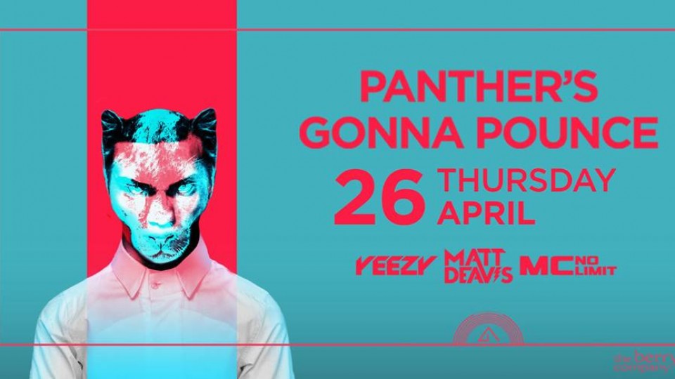 Panthers Gonna Pounce 26th April at Gotha! Panthers Gonna Pounce 26th April at Gotha!