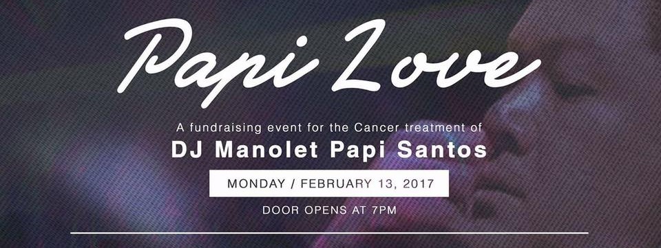 Papi Love a fundraising event