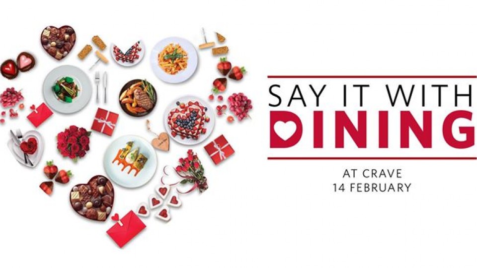 Romantic Valentine's Day buffet at Crave