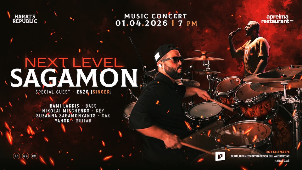 SAGAMON at Harat's Republic in Dubai