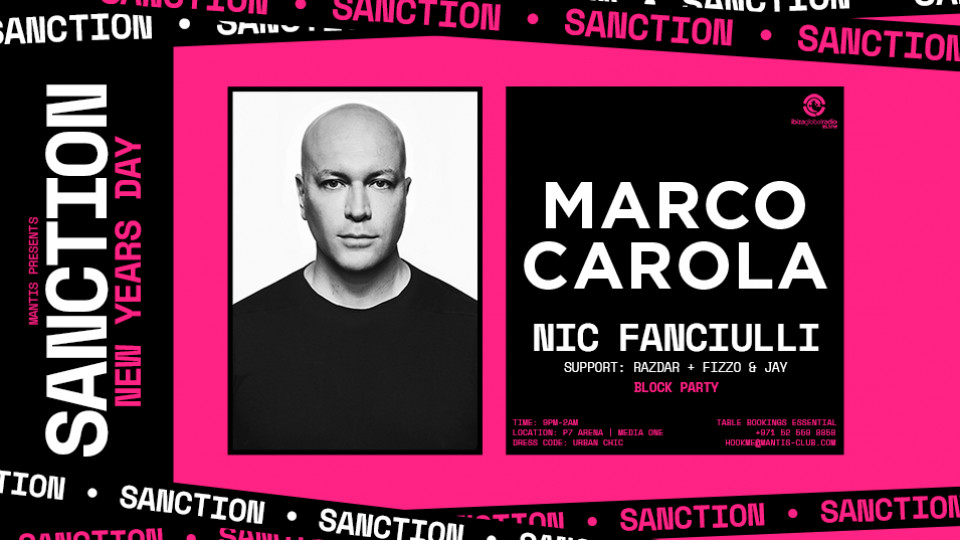 SANCTION with Marco Carola SANCTION with Marco Carola