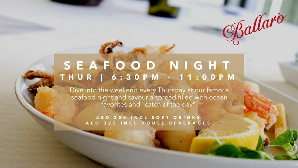 Seafood Night Seafood Night