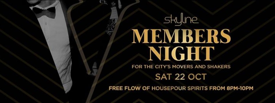 Skyline Members Night - For the city’s movers and shakers