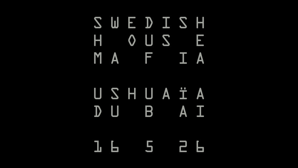 Swedish House Mafia at Ushuaïa Dubai Harbour Experience in Dubai