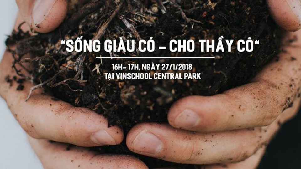 Talkshow "Sống Giàu Có - Cho Thầy Cô"