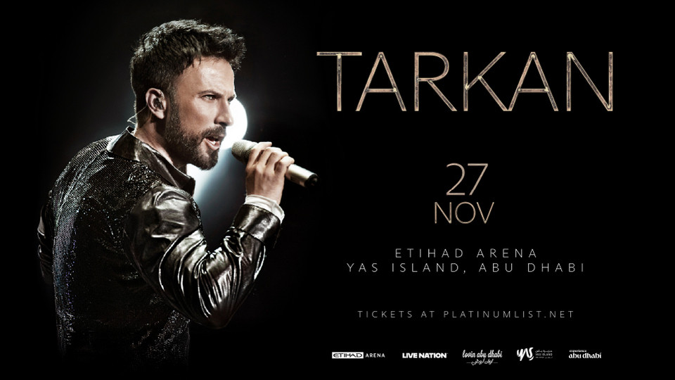Tarkan at Etihad Arena in Abu Dhabi Tarkan at Etihad Arena in Abu Dhabi