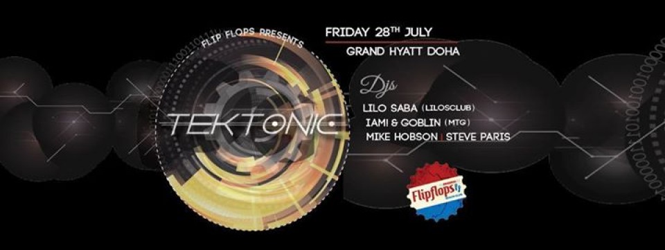Tektonic at Flipflops Beach Club