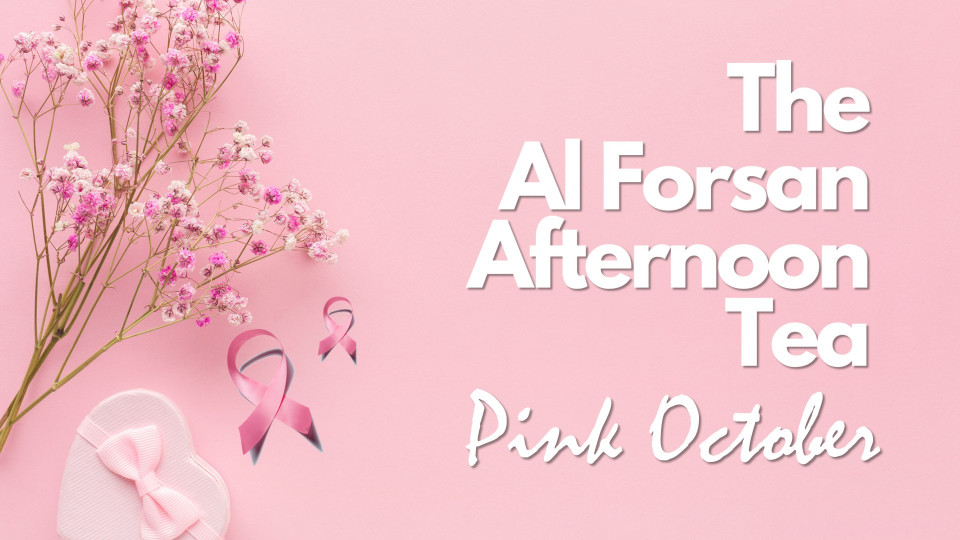 The Al Forsan Afternoon Tea Pink October