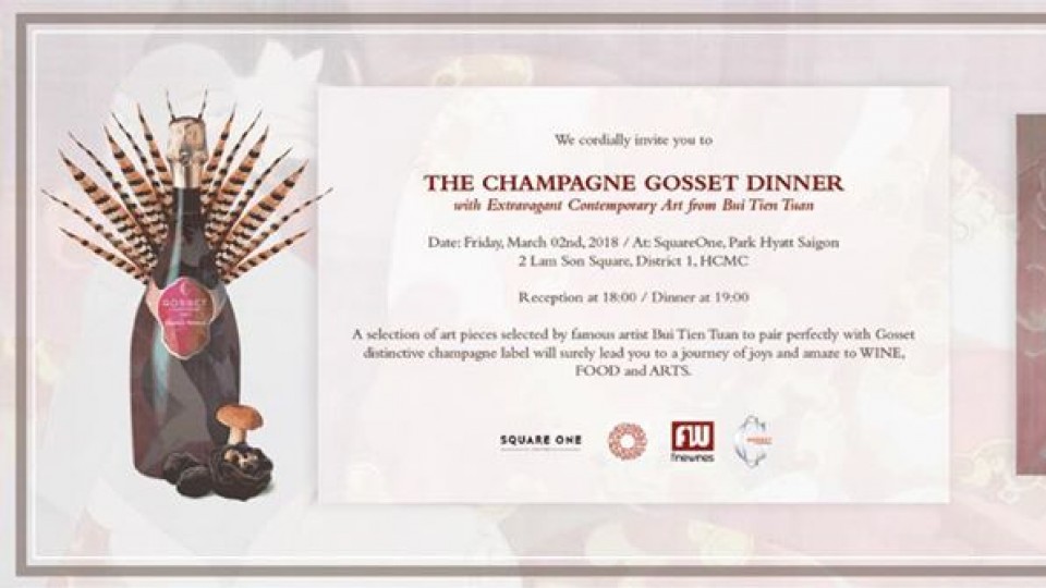 THE CHAMPAGNE GOSSET DINNER
